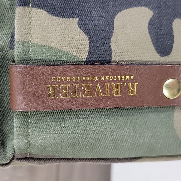 R. Riveter American Otto Camo Tote Bag - Picture 4 of 11